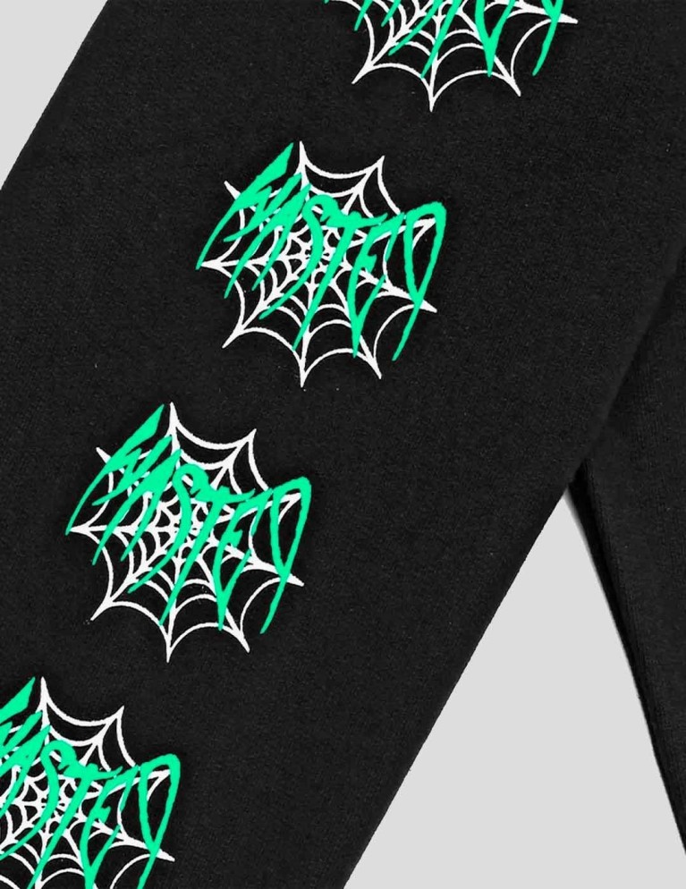 Sudadeira WASTED PARIS fear hoodie black